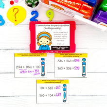 Load image into Gallery viewer, Addition and Subtraction within 1,000 - 3rd Grade Math Task Cards - CCSS Aligned