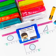 Load image into Gallery viewer, Geometry Kindergarten Math Task Cards - CCSS Aligned