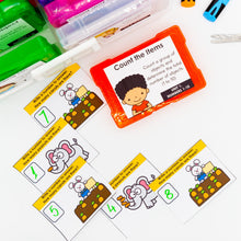 Load image into Gallery viewer, Numbers 1 To 10 Kindergarten Math Task Cards - CCSS Aligned
