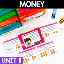 Load image into Gallery viewer, Money Kindergarten Math Task Cards - CCSS Aligned