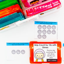 Load image into Gallery viewer, Money Kindergarten Math Task Cards - CCSS Aligned