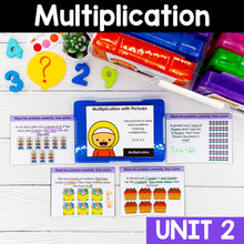Load image into Gallery viewer, Multiplication - 3rd Grade Math Task Cards - CCSS Aligned