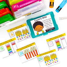 Load image into Gallery viewer, Numbers 1 to 20 Kindergarten Math Task Cards - CCSS Aligned