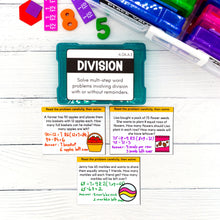 Load image into Gallery viewer, Division - 4th Grade Math Task Cards - CCSS Aligned