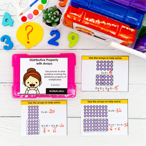 Multiplication - 3rd Grade Math Task Cards - CCSS Aligned – My Nerdy ...