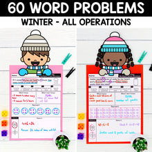 Load image into Gallery viewer, 420 Editable Word Problems Year-Long Bundle - One Step &amp; Multi Step, All Operations