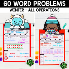 Load image into Gallery viewer, 420 Editable Word Problems Year-Long Bundle - One Step &amp; Multi Step, All Operations