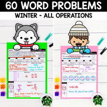 Load image into Gallery viewer, 420 Editable Word Problems Year-Long Bundle - One Step &amp; Multi Step, All Operations