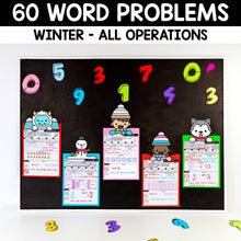 Load image into Gallery viewer, 420 Editable Word Problems Year-Long Bundle - One Step &amp; Multi Step, All Operations