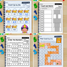 Load image into Gallery viewer, Counting to 100 - Kindergarten Math Worksheets