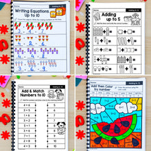 Load image into Gallery viewer, Addition - Kindergarten Math Worksheets