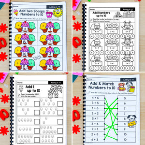 Kindergarten Math Worksheets MEGA BUNDLE