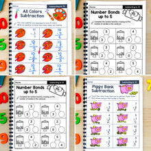 Load image into Gallery viewer, Subtraction - Kindergarten Math Worksheets