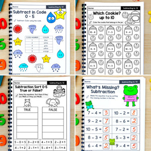 Kindergarten Math Worksheets MEGA BUNDLE