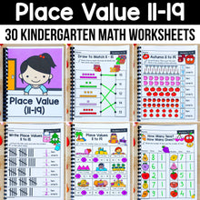 Load image into Gallery viewer, Kindergarten Math Worksheets MEGA BUNDLE