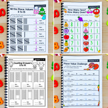 Load image into Gallery viewer, Place Value 11-19 - Kindergarten Math Worksheets