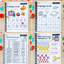 Load image into Gallery viewer, Numbers 1-10 - Kindergarten Math Worksheets