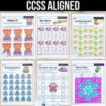Load image into Gallery viewer, Unit 1: Numbers to 120 - 1st Grade Math Worksheets