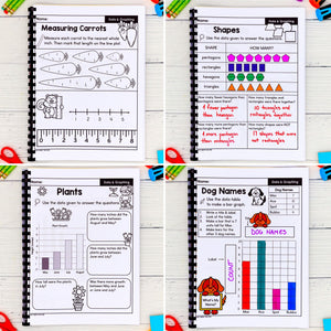 Data and Graphing - 2nd Grade Math Worksheets – My Nerdy Teacher
