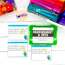 Load image into Gallery viewer, Measurement &amp; Data - 5th Grade Math Task Cards - CCSS Aligned