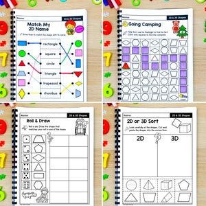 Kindergarten Math Worksheets MEGA BUNDLE