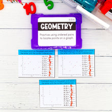 Load image into Gallery viewer, Geometry - 5th Grade Math Task Cards - CCSS Aligned