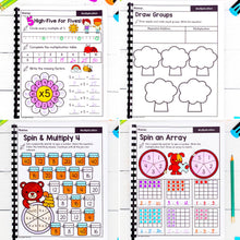 Load image into Gallery viewer, Arrays &amp; Repeated Addition - 2nd Grade Math Worksheets