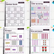 Load image into Gallery viewer, Arrays &amp; Repeated Addition - 2nd Grade Math Worksheets