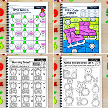 Load image into Gallery viewer, Time - Kindergarten Math Worksheets