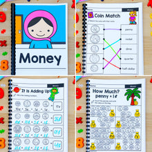 Load image into Gallery viewer, Money - Kindergarten Math Worksheets