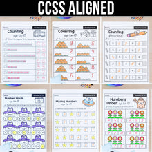 Load image into Gallery viewer, Unit 2: Numbers to 10 - 1st Grade Math Worksheets