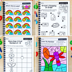 Kindergarten Math Worksheets MEGA BUNDLE