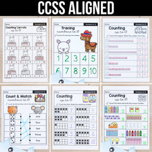 Load image into Gallery viewer, Unit 2: Numbers to 10 - 1st Grade Math Worksheets