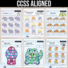Load image into Gallery viewer, Unit 2: Numbers to 10 - 1st Grade Math Worksheets