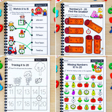 Load image into Gallery viewer, Numbers 11-20 - Kindergarten Math Worksheets