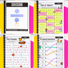 Load image into Gallery viewer, Division  - 3rd Grade Math Worksheets