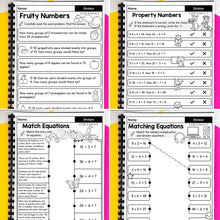 Load image into Gallery viewer, Division  - 3rd Grade Math Worksheets