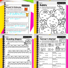 Load image into Gallery viewer, Rounding &amp; Estimation - 3rd Grade Math Worksheets