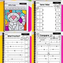 Load image into Gallery viewer, Fractions - 3rd Grade Math Worksheets