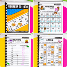 Load image into Gallery viewer, Numbers to 1000 - 3rd Grade Math Worksheets