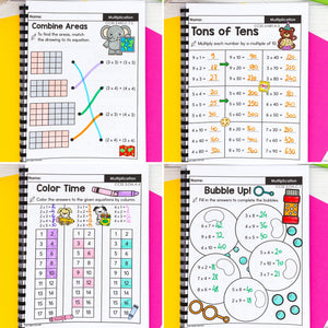 Multiplication - 3rd Grade Math Worksheets – My Nerdy Teacher