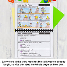 Load image into Gallery viewer, SOR Decodable Comics with Comprehension Questions | SOR Aligned Phonics K-3