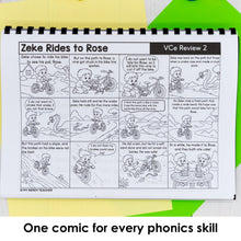 Load image into Gallery viewer, SOR Decodable Comics with Comprehension Questions | SOR Aligned Phonics K-3