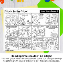 Load image into Gallery viewer, SOR Decodable Comics with Comprehension Questions | SOR Aligned Phonics K-3