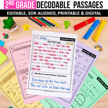 Load image into Gallery viewer, Buy3Get1 FREE B11 - Multisyllabic Words, Reading Passages, Decodable Poems, Partner Plays