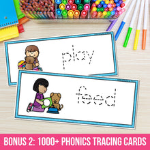 Load image into Gallery viewer, Decodable Readers Passages Bundle + Phonics Reading Intervention Bundle