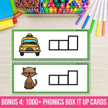 Load image into Gallery viewer, Decodable Readers Passages Bundle + Phonics Reading Intervention Bundle