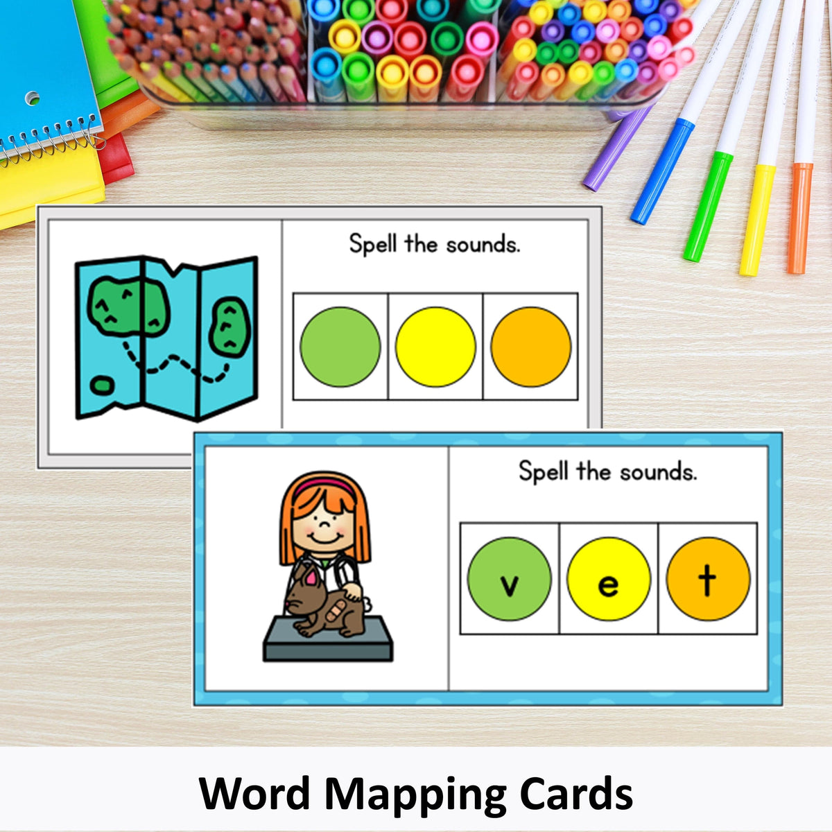 Word Mapping Mats - Science of Reading Center – My Nerdy Teacher