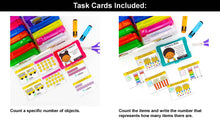 Load image into Gallery viewer, Numbers 1 to 20 Kindergarten Math Task Cards - CCSS Aligned