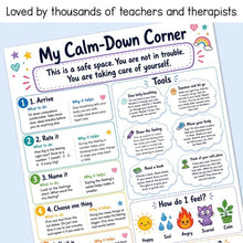 Load image into Gallery viewer, Feelings &amp; Emotions Posters | 30 SEL Posters for Calm Corners, Counseling, and Home